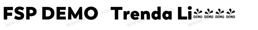 FSP DEMO   Trenda Li字体转换